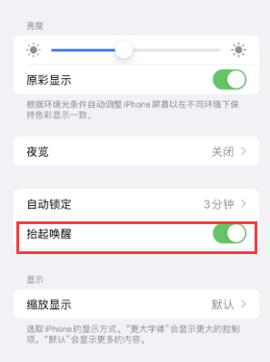 崇义苹果授权维修站分享iPhone轻点无法唤醒怎么办