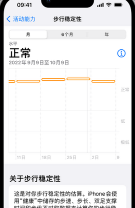 崇义iPhone手机维修如何在iPhone开启'步行稳定性通知'