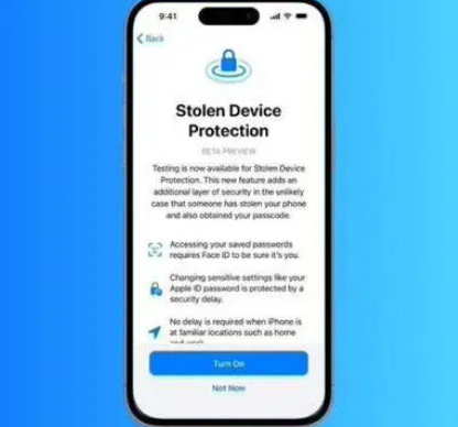 崇义苹果授权维修店分享被盗设备保护功能开启方法 